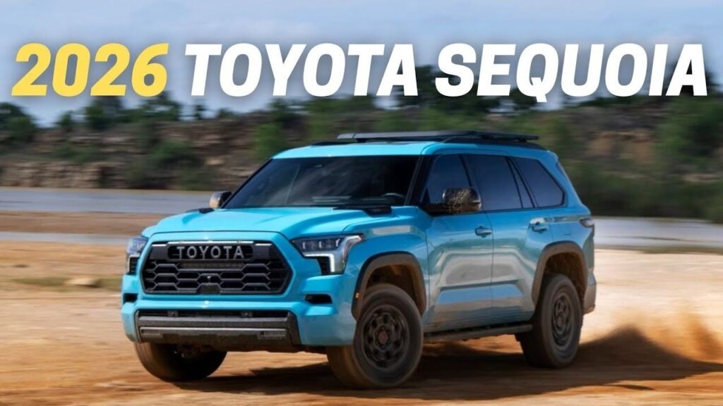 2026 Toyota Sequoia Unveiled