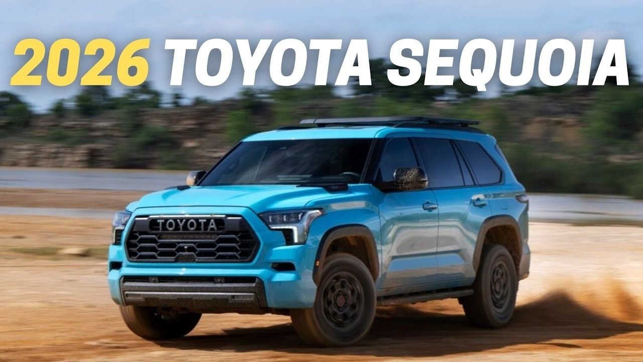 2026 Toyota Sequoia Unveiled